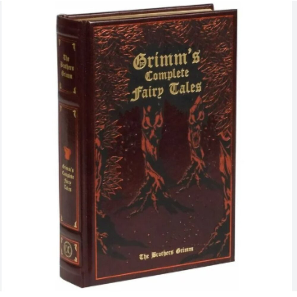 Grimm's Complete Fairy Tales book (Barnes and Noble leather-bound classics)